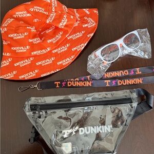 Set of 4 Dubkin Swag University of Tennessee Knoxville Dunkin Promotional items
